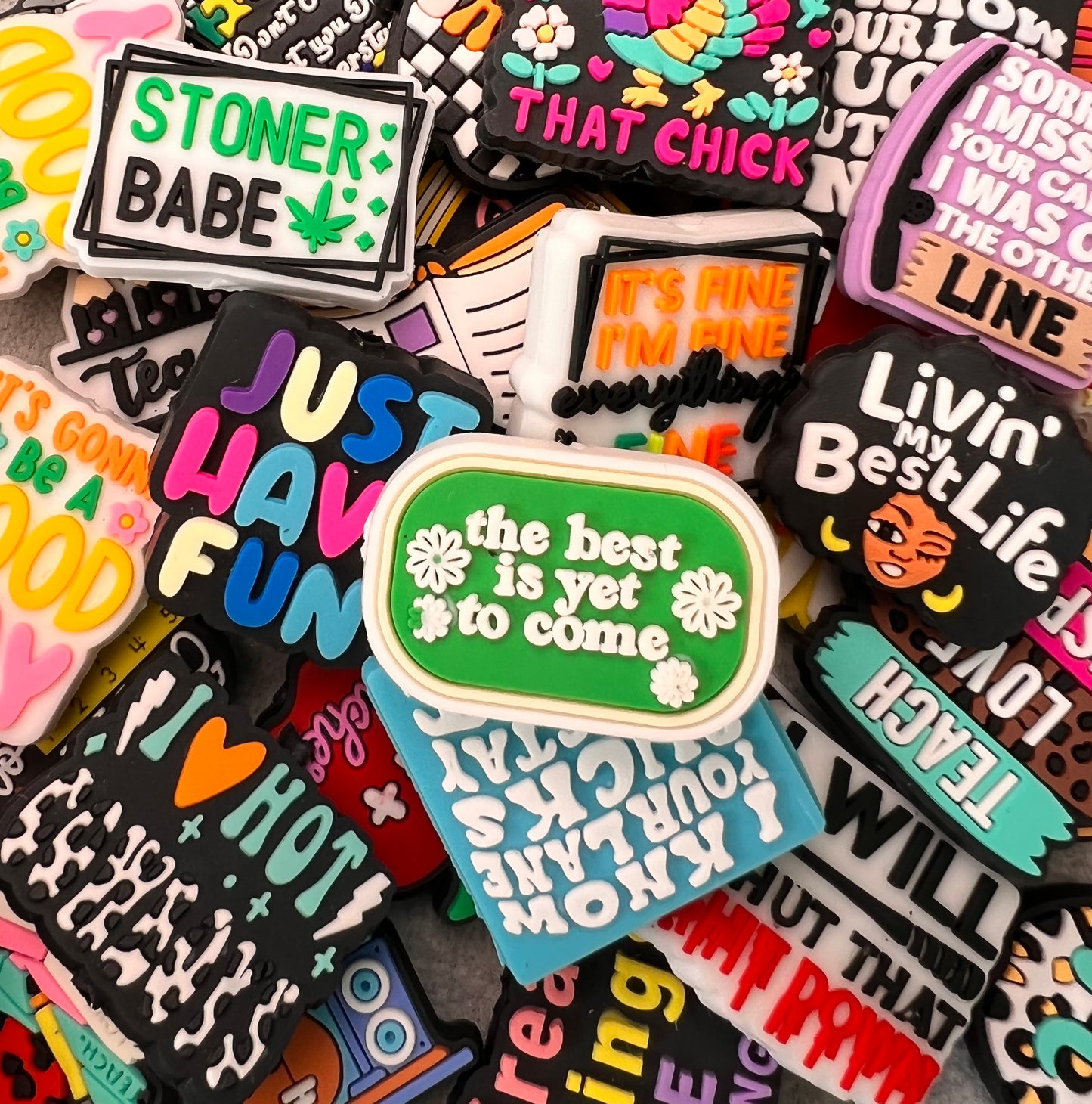 Live Products-Silicone Beads/Charms Bag