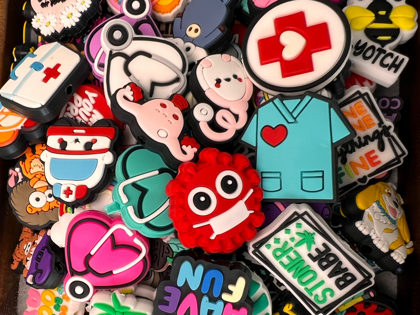 Live Products-Silicone Beads/Charms Bag