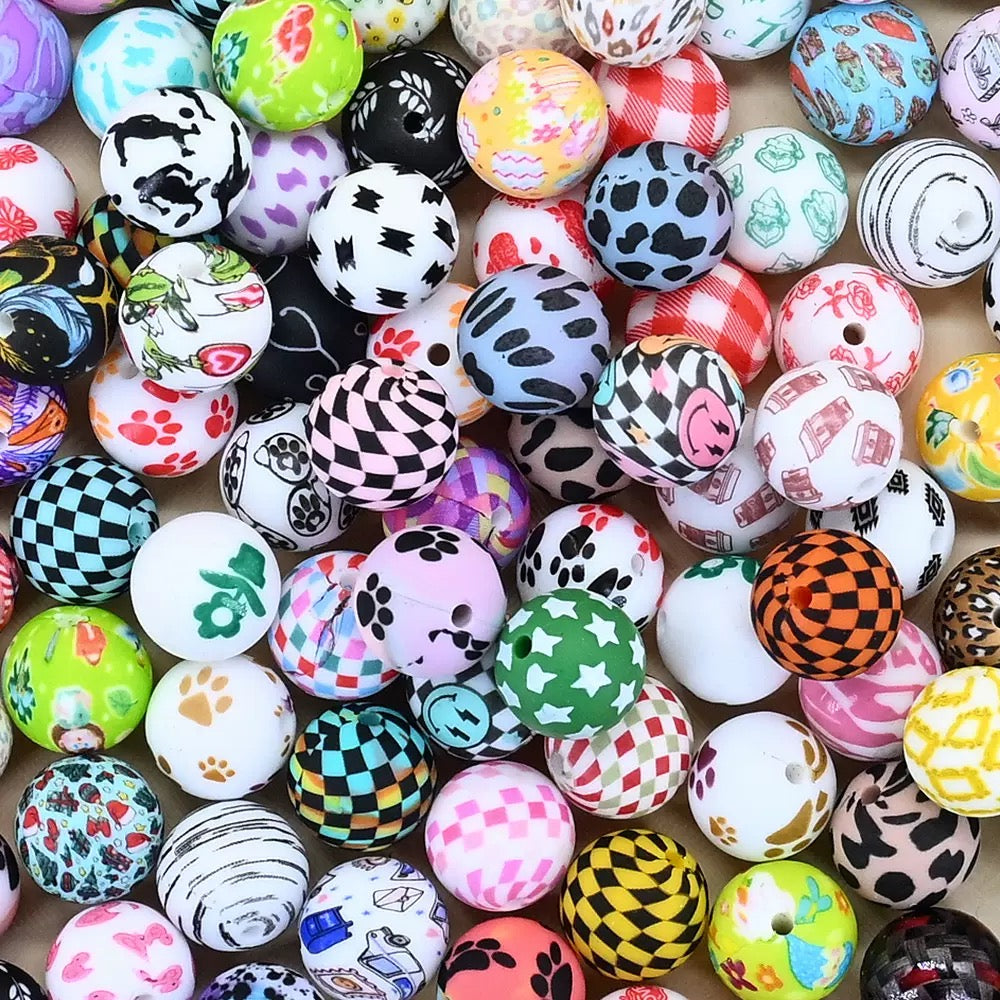 🔥New【Blind Bag】Live Product-Silicone Focal Beads Bag (Mix)