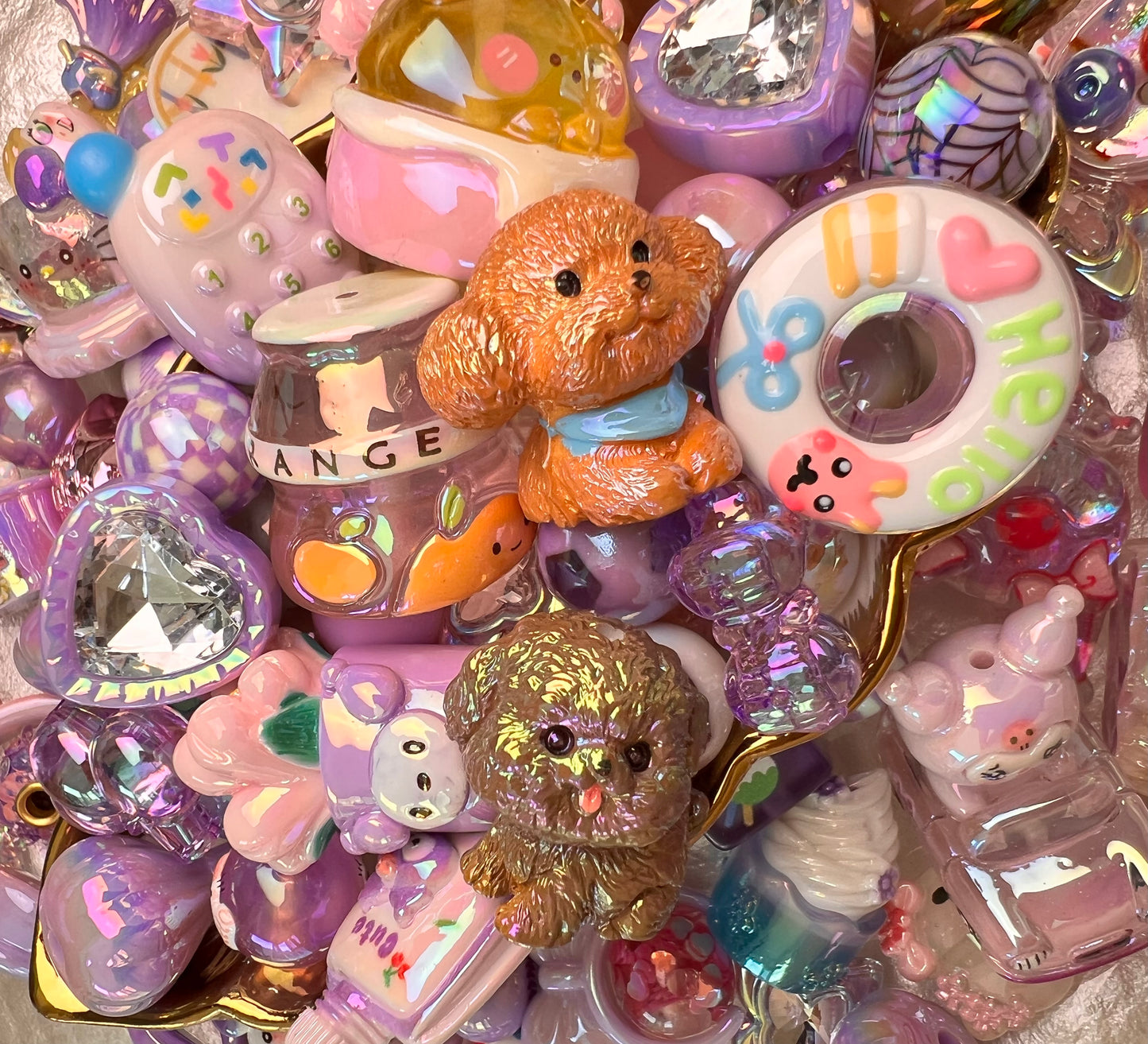 Live Products-Acrylic Beads/Charms  Bag