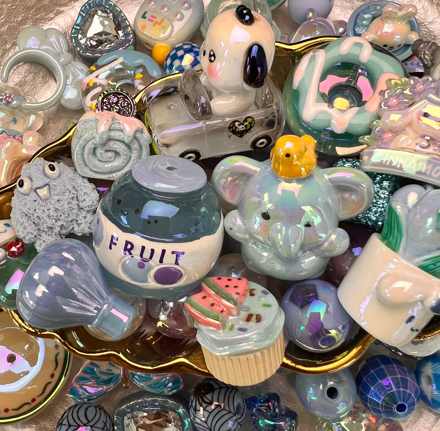 Live Products-Acrylic Beads/Charms  Bag