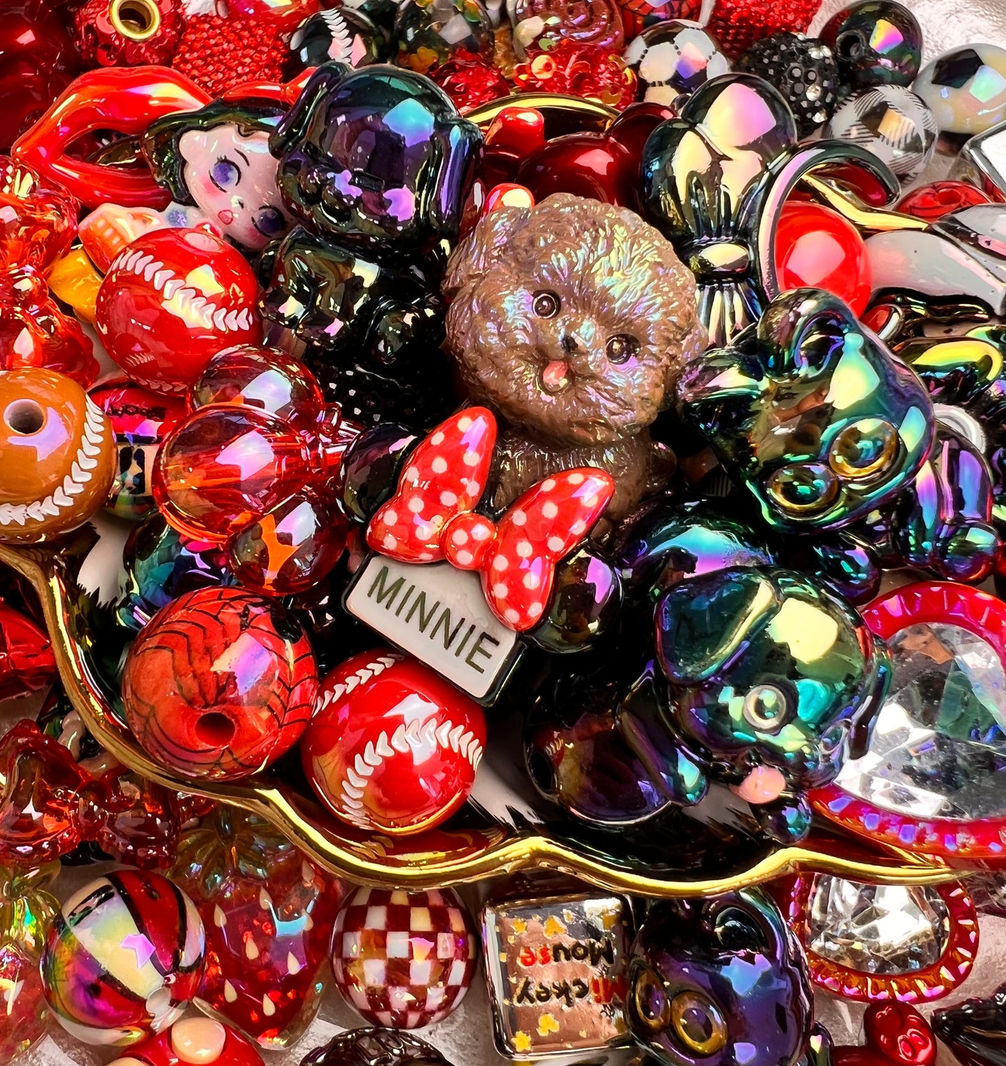 Live Products-Acrylic Beads/Charms  Bag